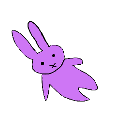 [LINEスタンプ] ぐったりうさぎ