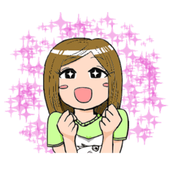 [LINEスタンプ] 毛針ちゃん！