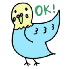 [LINEスタンプ] セキセイインコの太郎