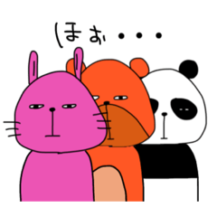 [LINEスタンプ] うさくまぱんすたんぷ