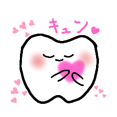 [LINEスタンプ] 歯がモデルのスタンプです