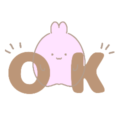 [LINEスタンプ] ゆるいうさぎさんたち