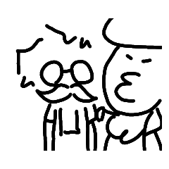 [LINEスタンプ] 嫁はんと髭