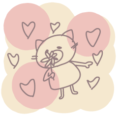 [LINEスタンプ] ゆっくりしたい猫2