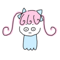 [LINEスタンプ] イカのみみちゃん