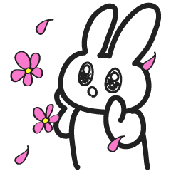 [LINEスタンプ] 心に寄り添う、うさぎちゃん