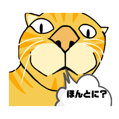 [LINEスタンプ] とらおちゃんの日常（アニメ風）