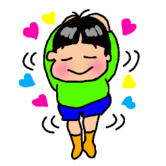 [LINEスタンプ] ほのぼのBoy