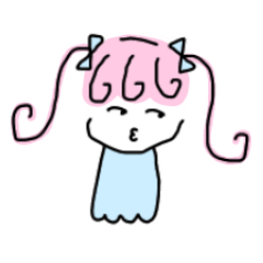 [LINEスタンプ] イカのみみちゃんはめんどくさい