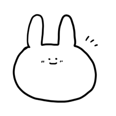 [LINEスタンプ] 堕天使うさぎ3