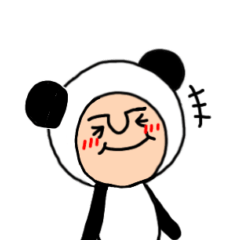 [LINEスタンプ] 定番LINEスタンプ〜パンダの気分ver〜